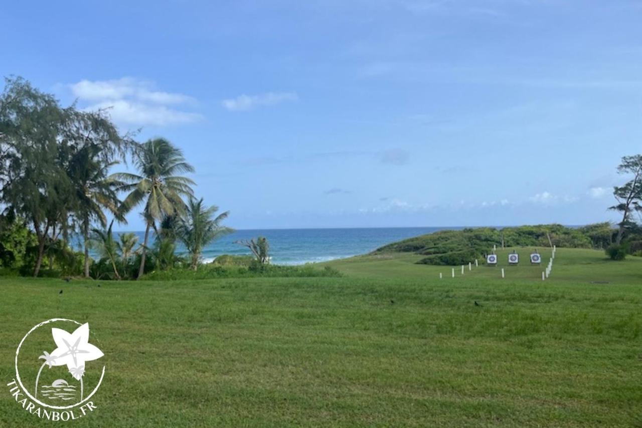 Studio Ti Karanbol RDC vue mer dans Résidence Pierre&Vacances Sainte-Anne  Exterior foto